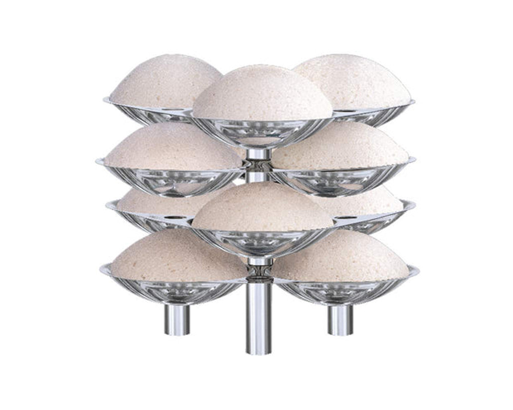Hawkins Stainless Steel Idli Stand - 12 Idlis, -(For 5 Litre )
